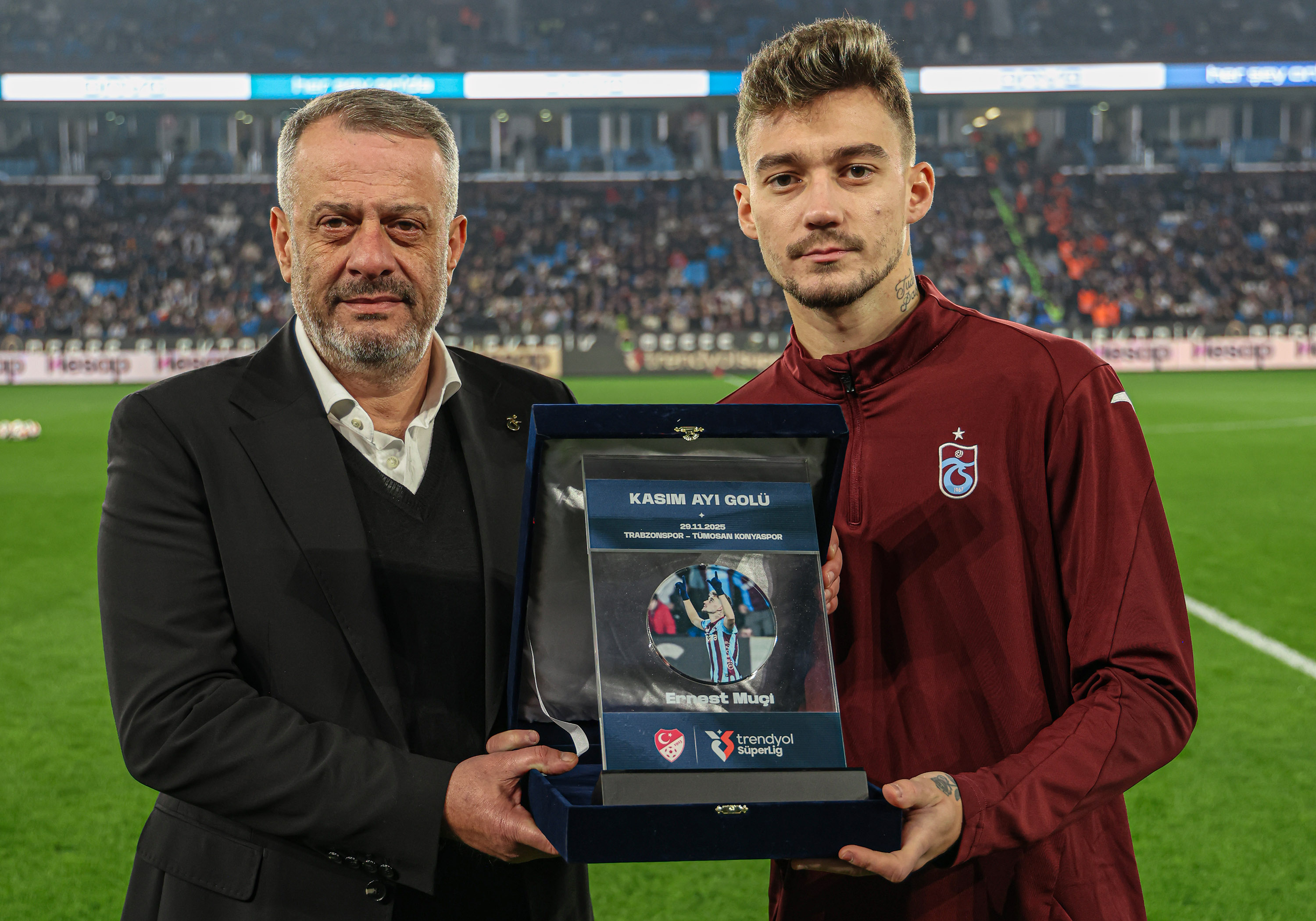 Kasım ayının en güzel golü futbolcumuz Ernest Muçi’den