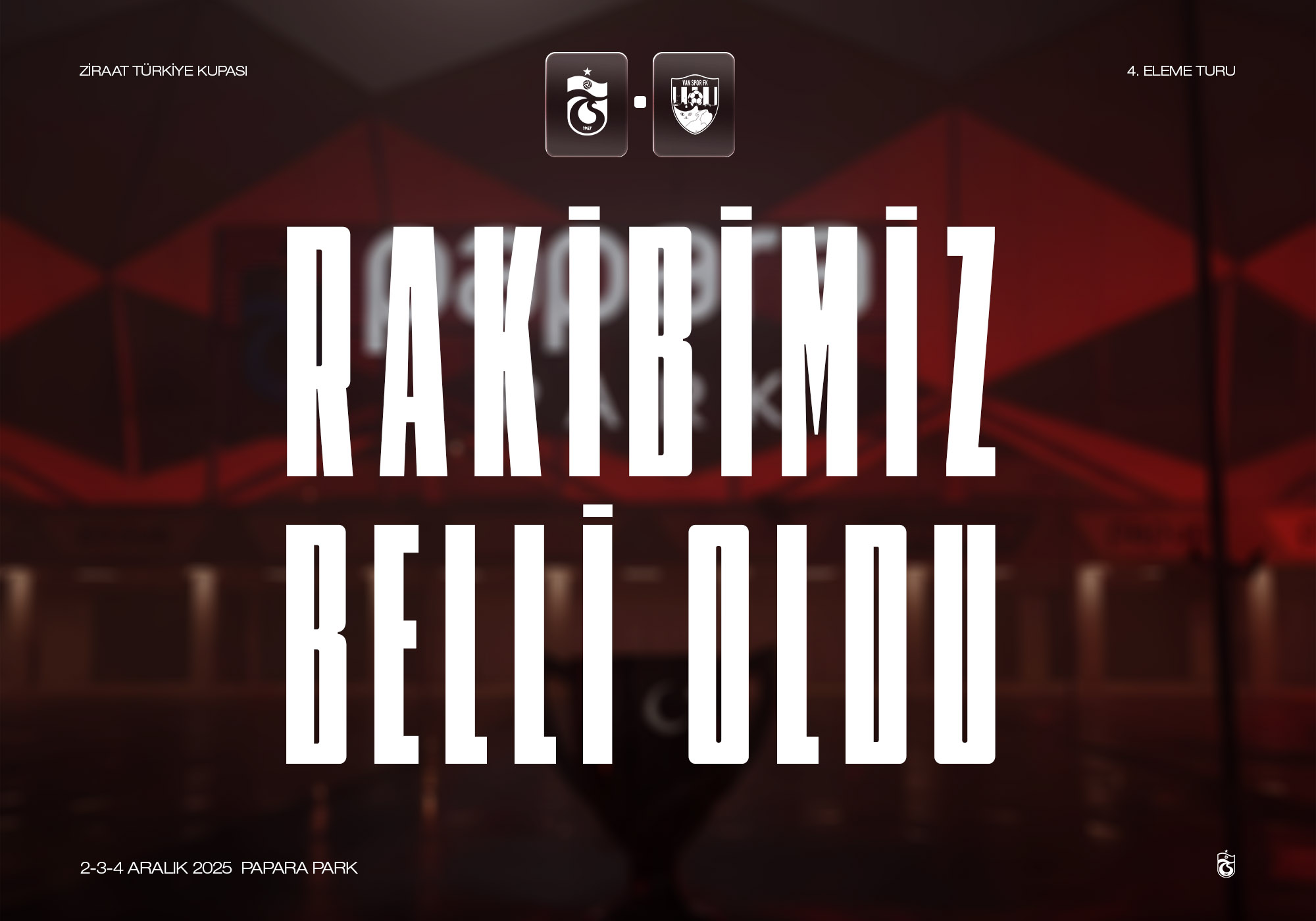Ziraat Türkiye Kupası’nda rakibimiz İmaj Altyapı Van Spor FK oldu