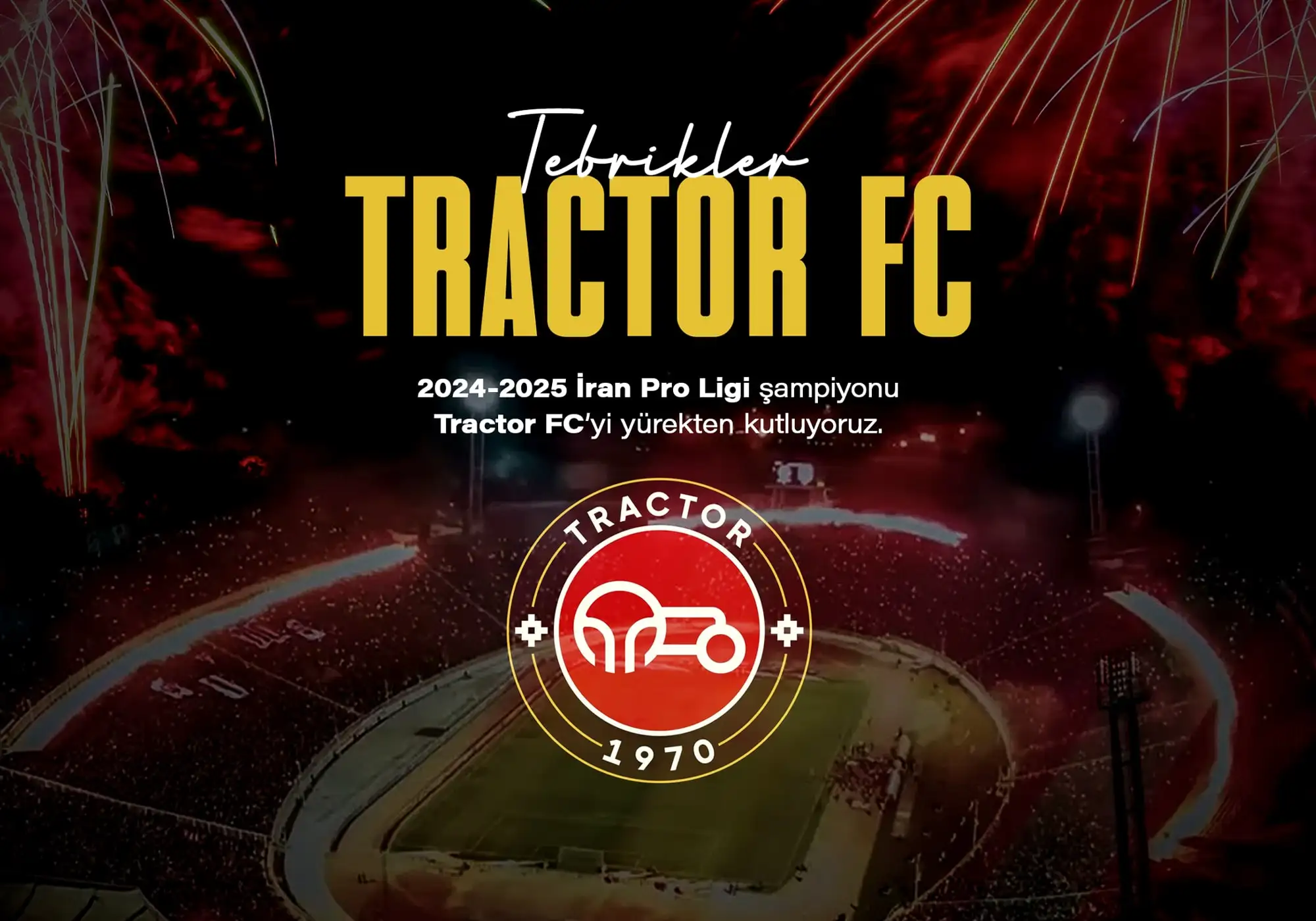 Tebrikler Tractor FC