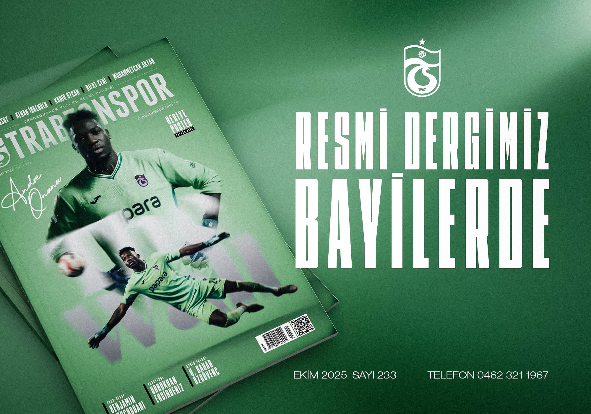 Dergimizin 233. Sayısı Bayilerde