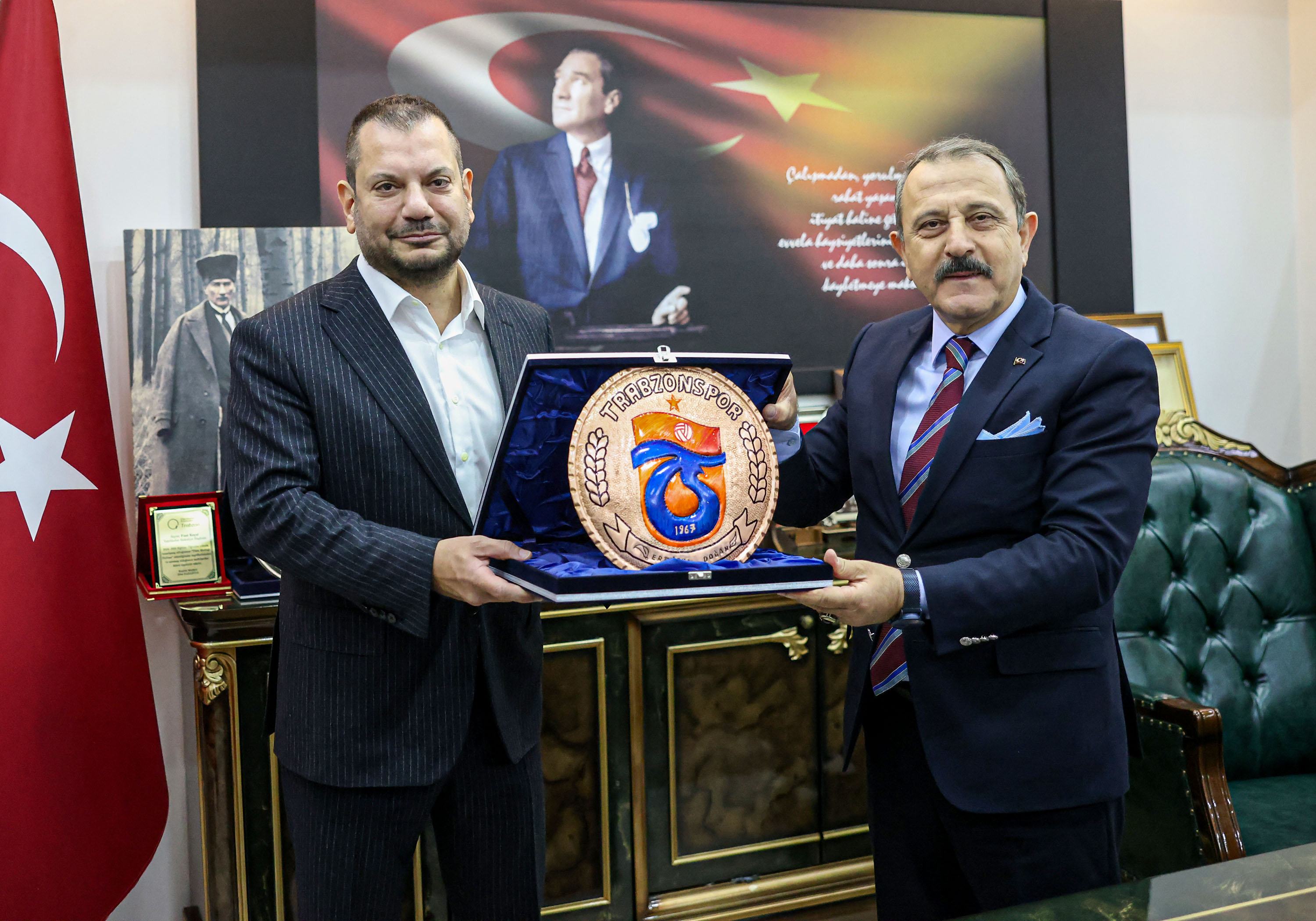 Başkanımız Ertuğrul Doğan’dan Vakfıkebir Belediye Başkanı Fuat Koçal’a Ziyaret