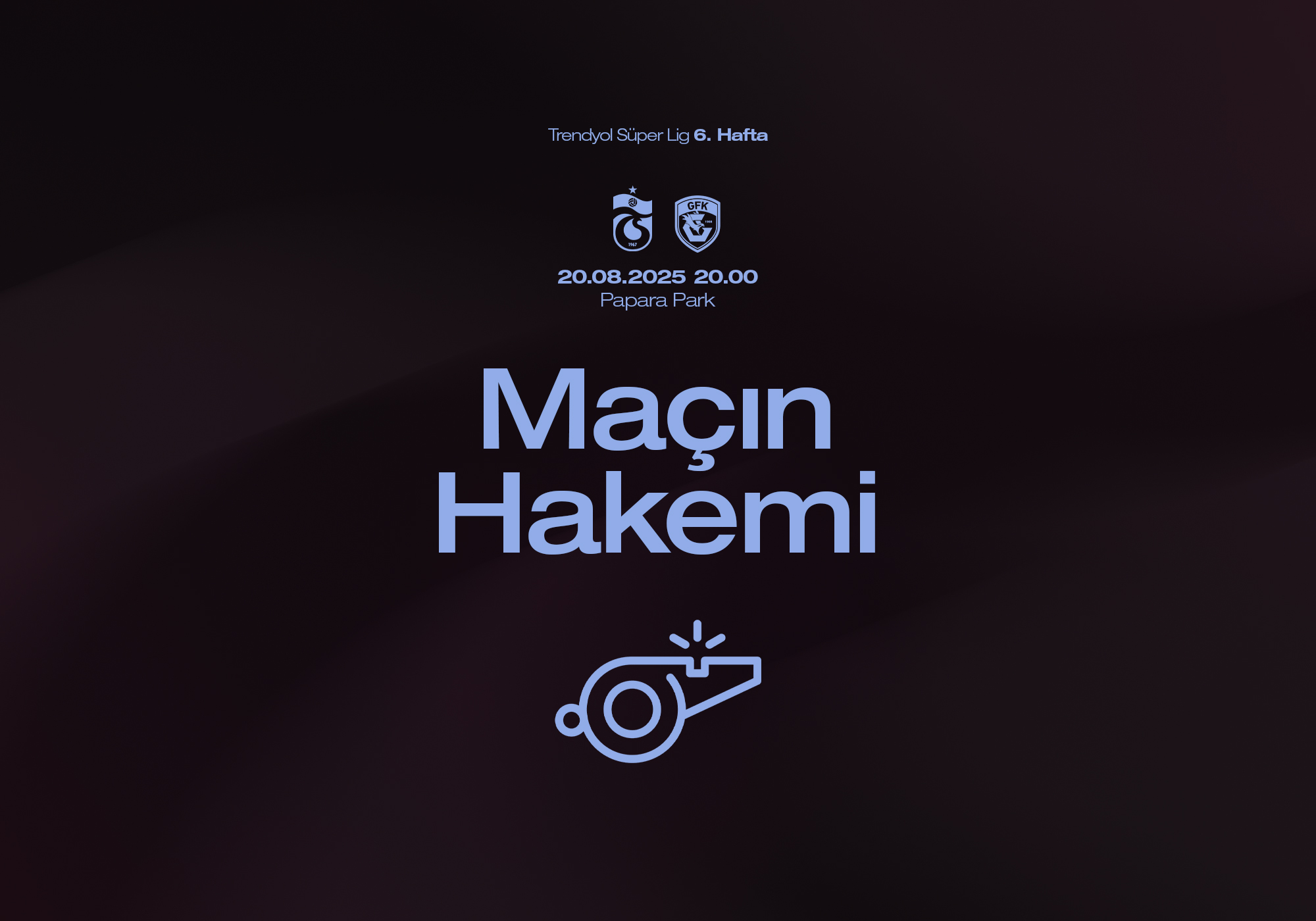 Gaziantep FK maçının hakemi belli oldu