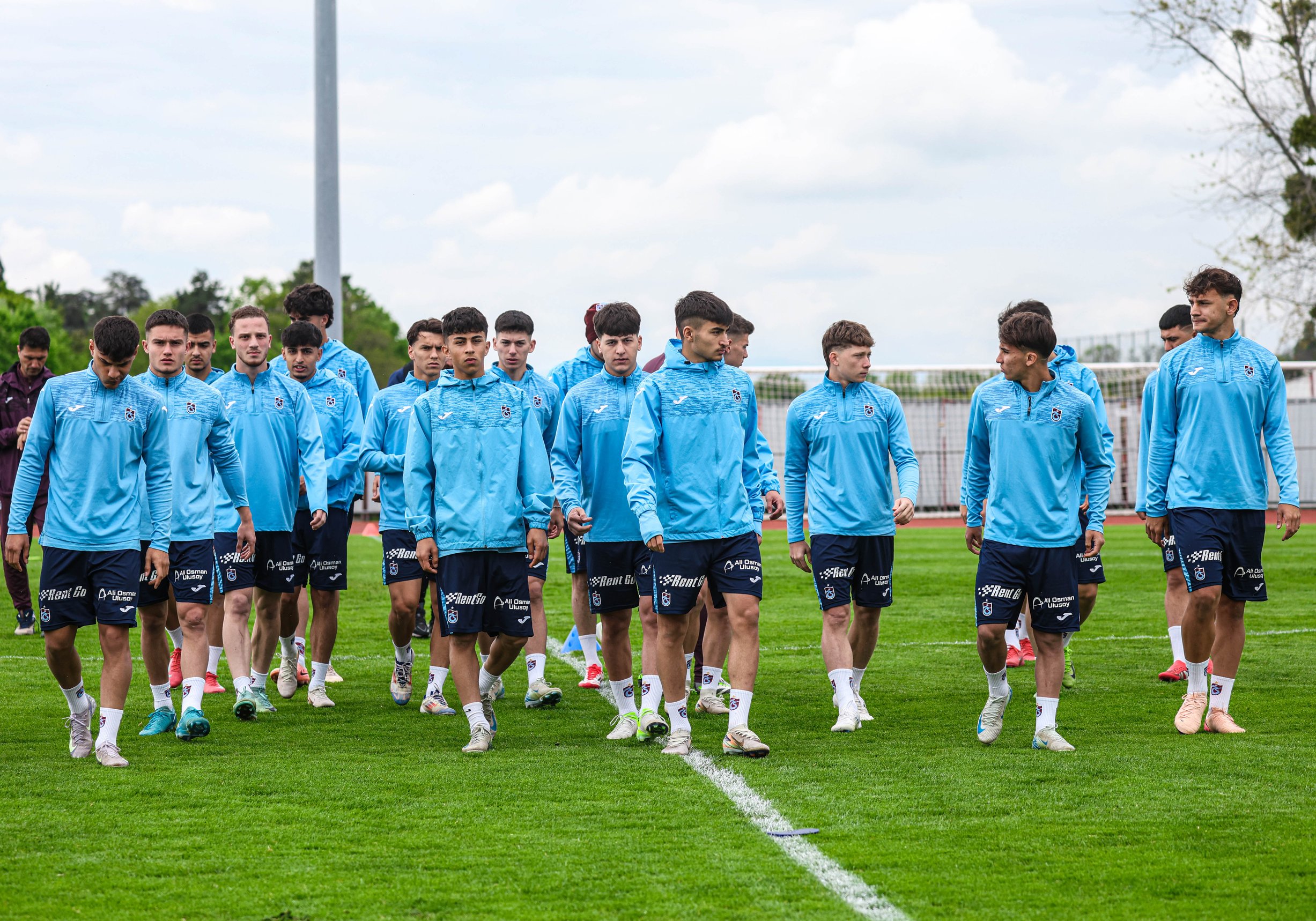 U19 Takımımızın Salzburg maçı hazırlıkları tamamlandı