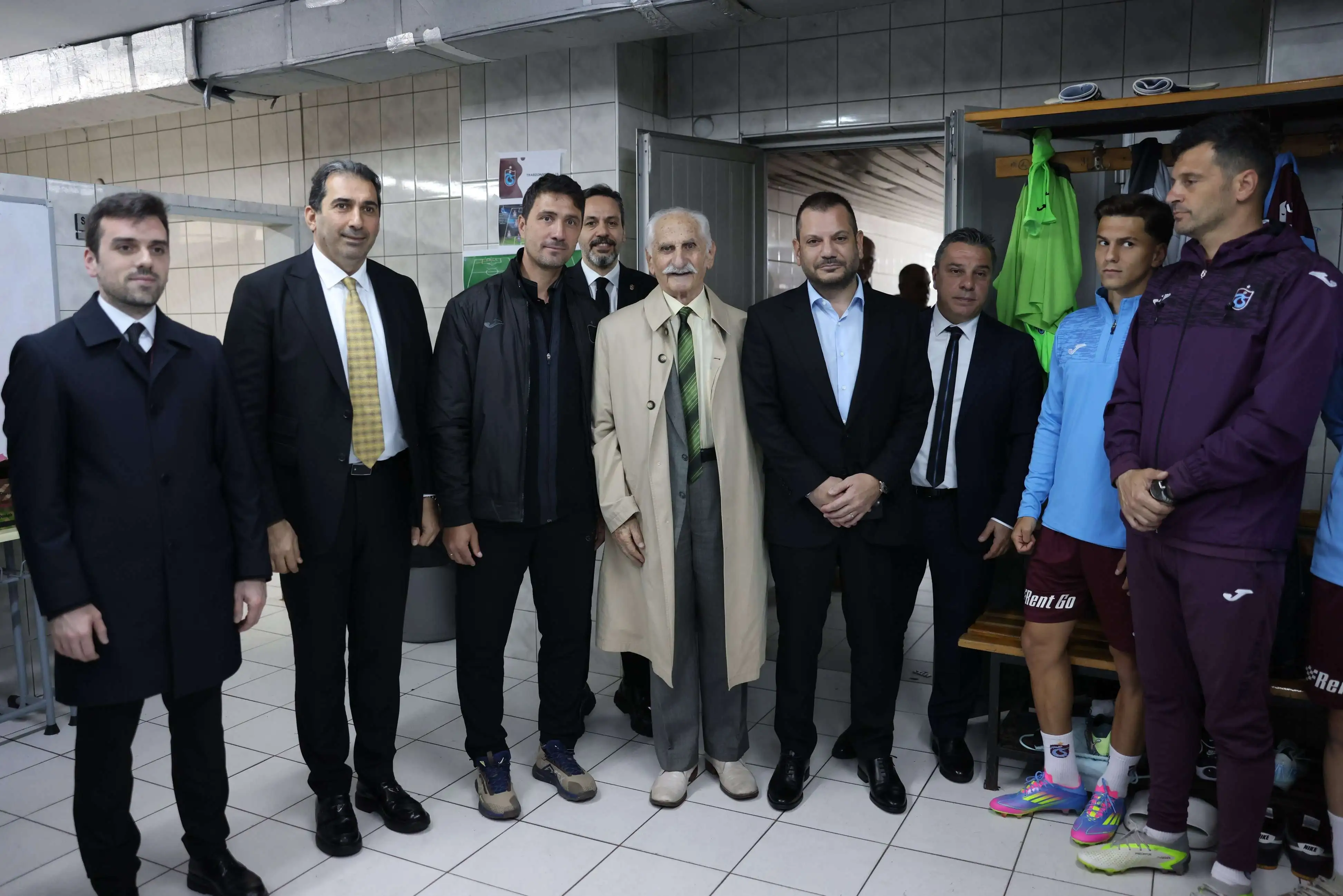 Başkanımız Doğan ve Eski Başkanımız Ataman'dan U19 Takımımıza Ziyaret