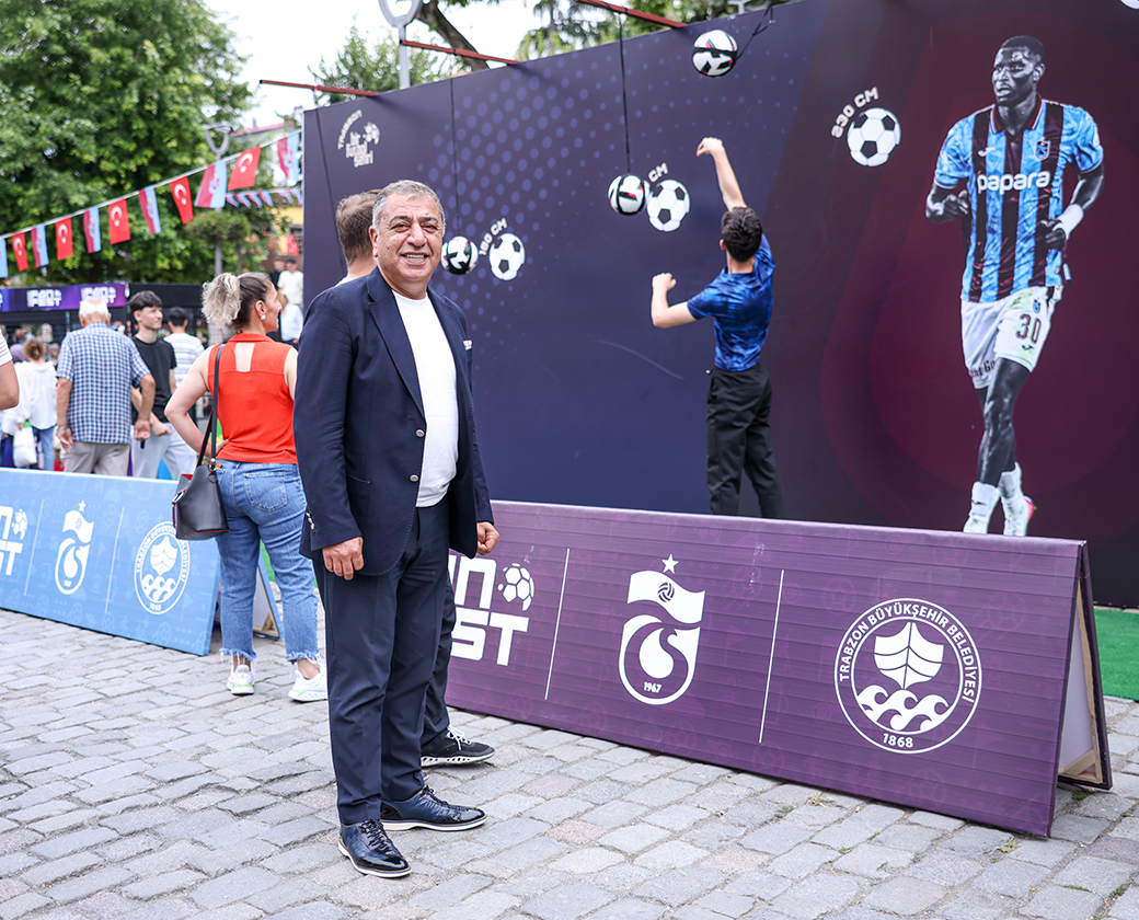 Genel Saymanımız Derviş Köz, Trabzon Fan Fest’e Katıldı