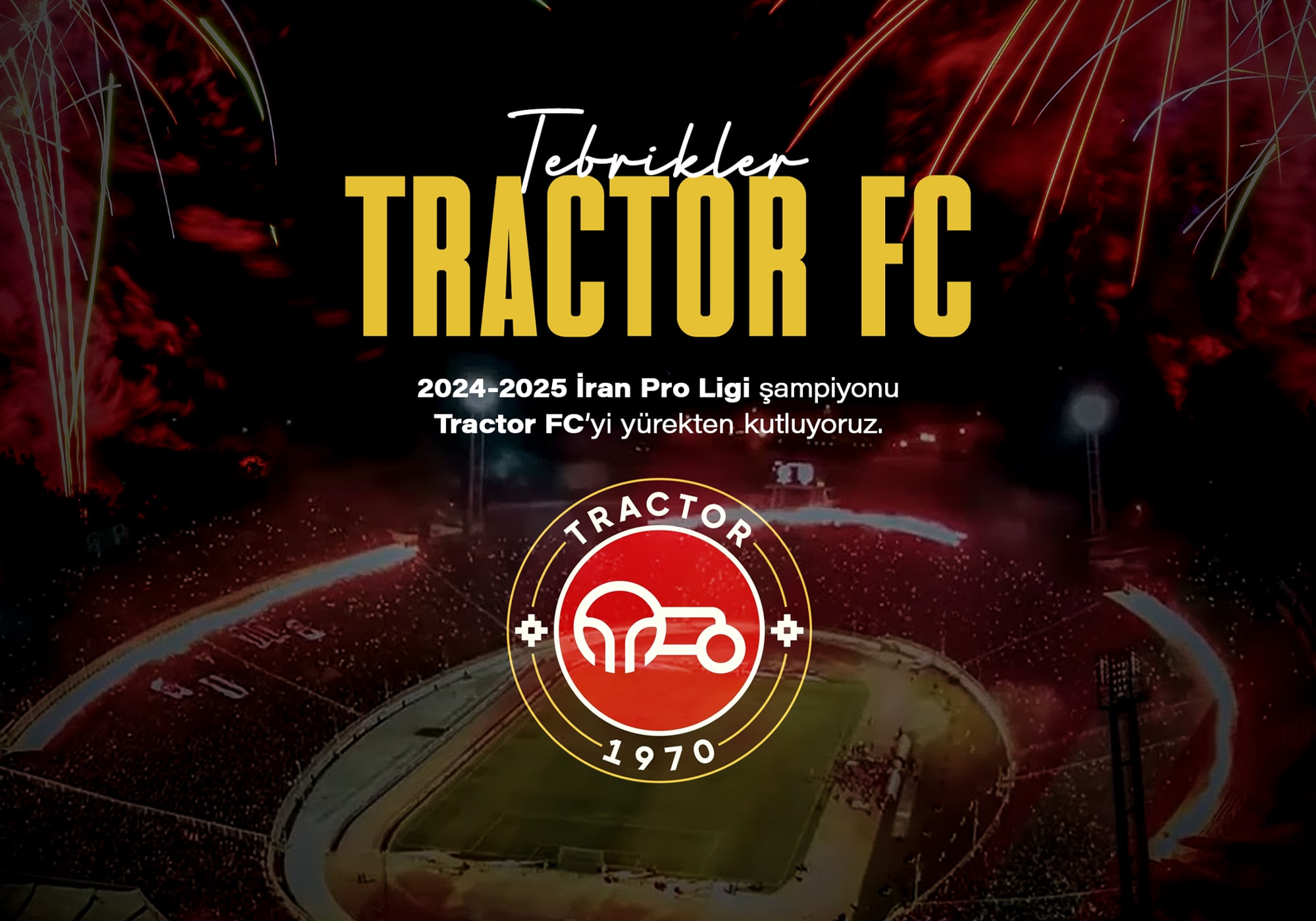 Tebrikler Tractor FC