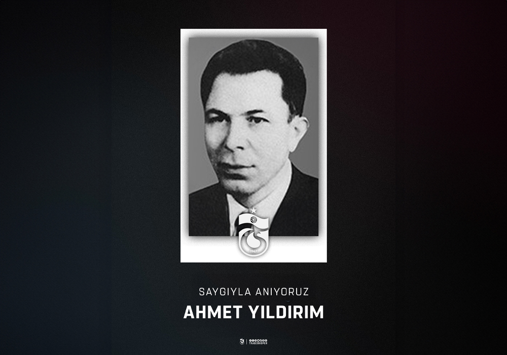 Ahmet Yıldırım'ı anıyoruz