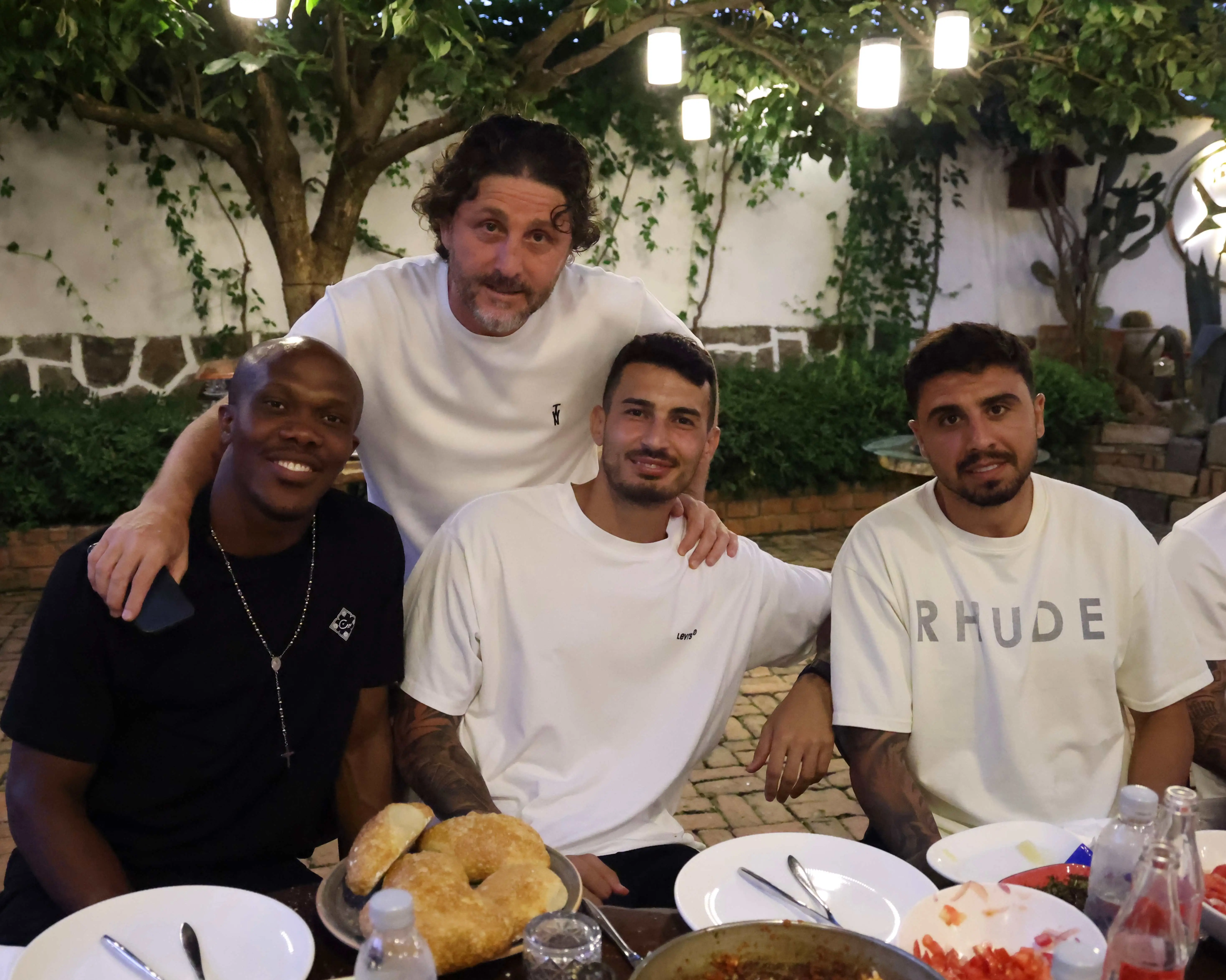 Futbol A Takımımız yemekte bir araya geldi