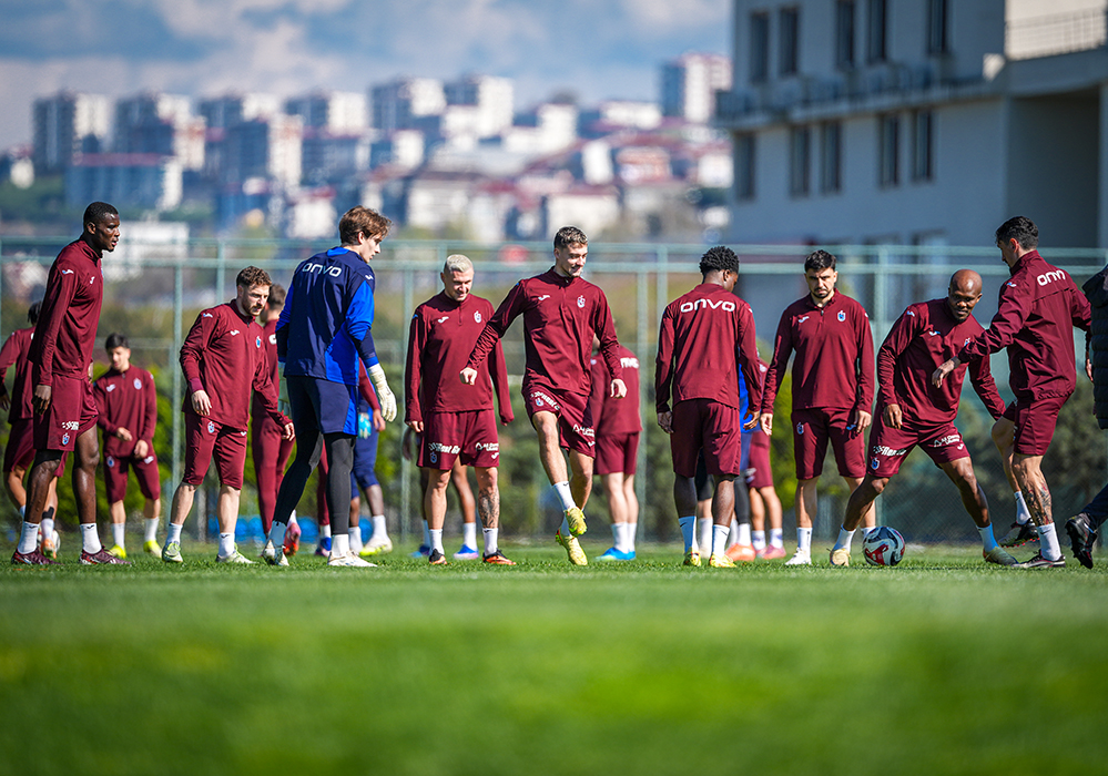 Preparations ahead of the match against Samsunspor continue