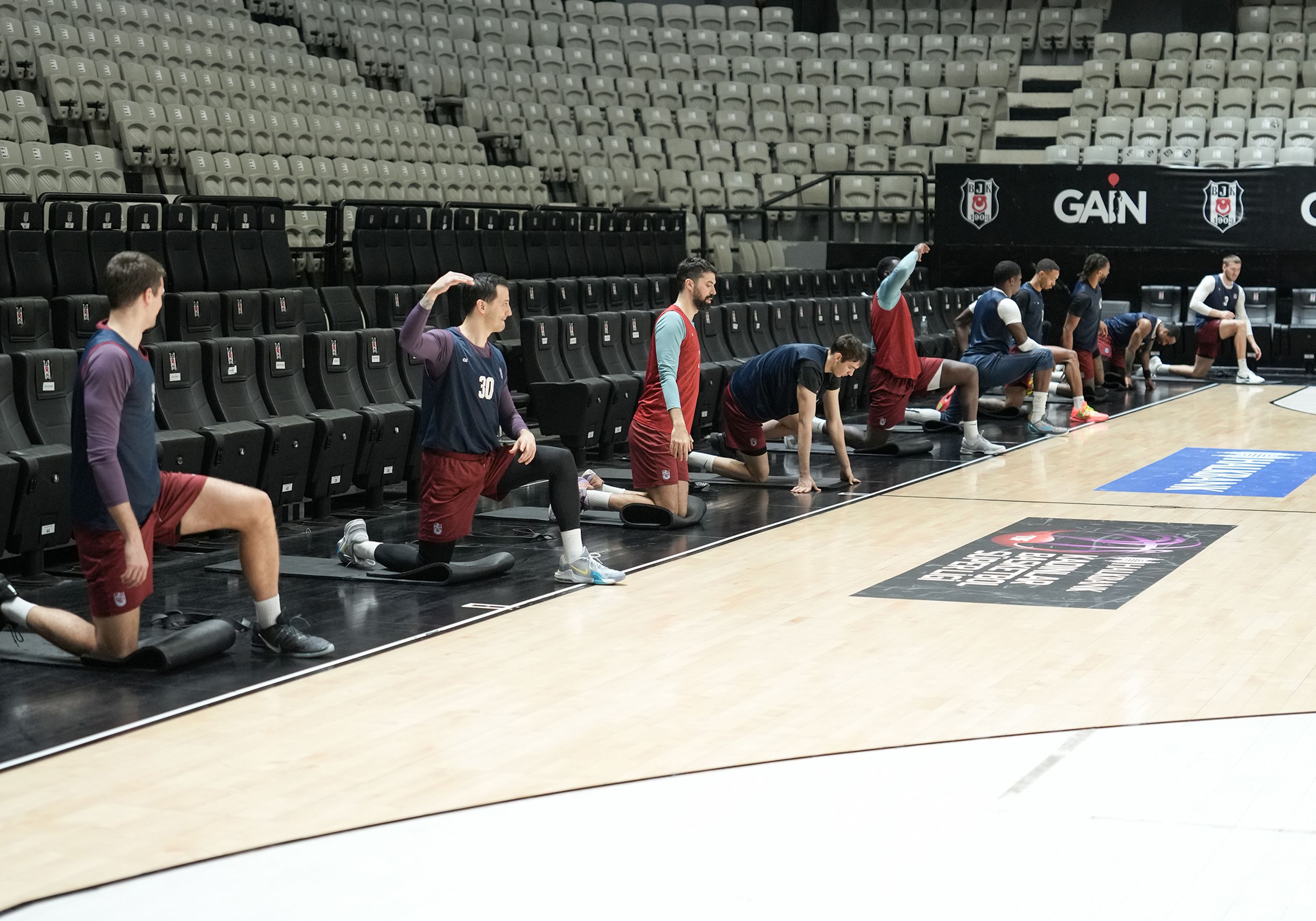Basketbol Takımımız, Beşiktaş GAİN maçı hazırlıklarını tamamladı