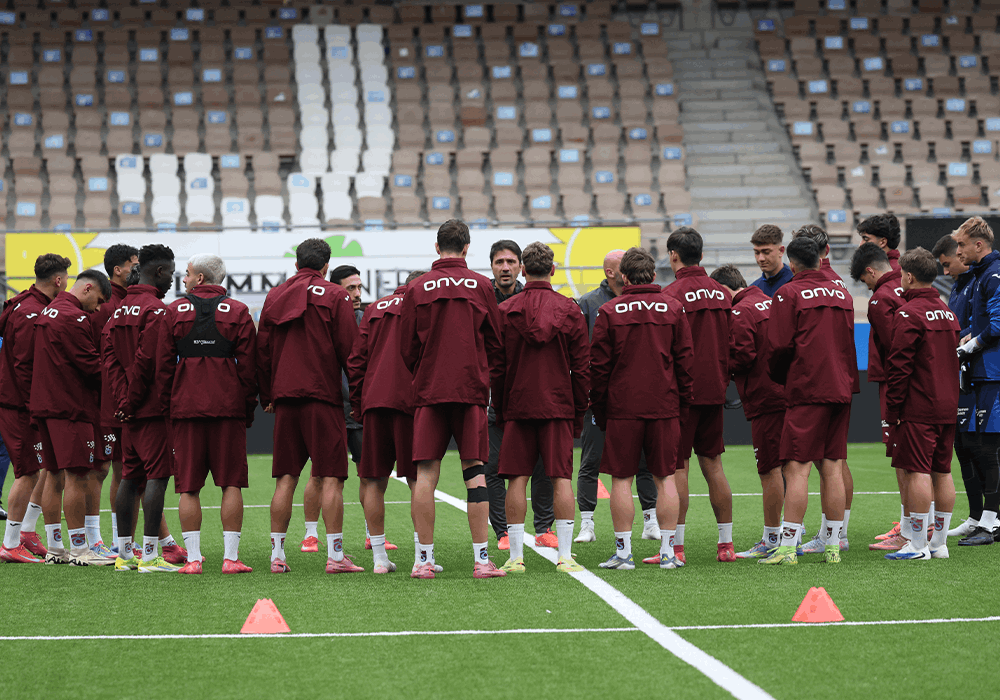 U19 Takımımızın, HJK Helsinki maçı hazırlıkları tamamlandı