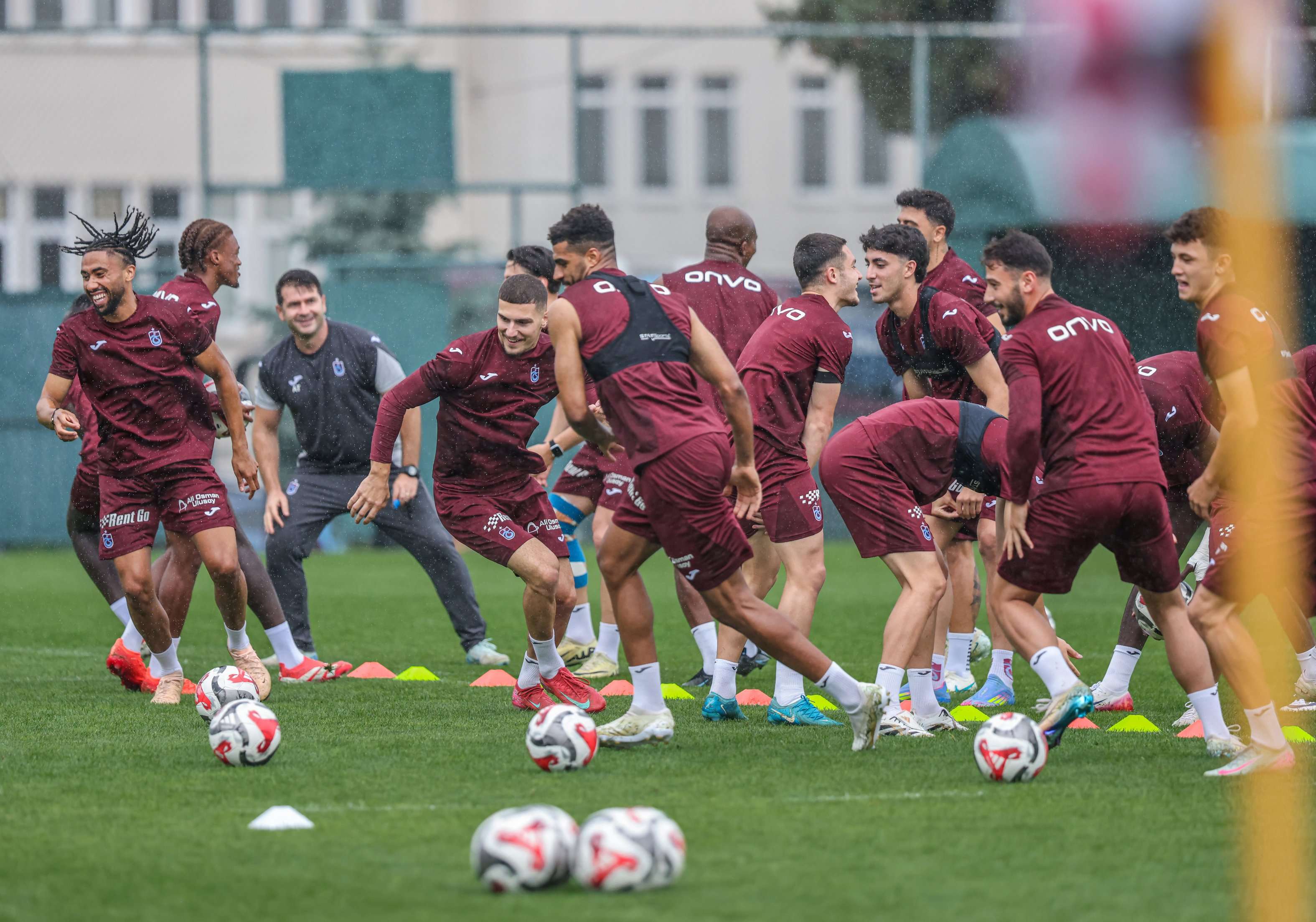 Evening training session completed.