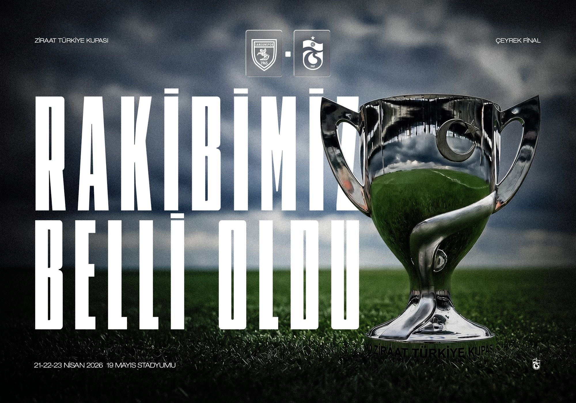 Ziraat Türkiye Kupası’ndaki rakibimiz Samsunspor oldu