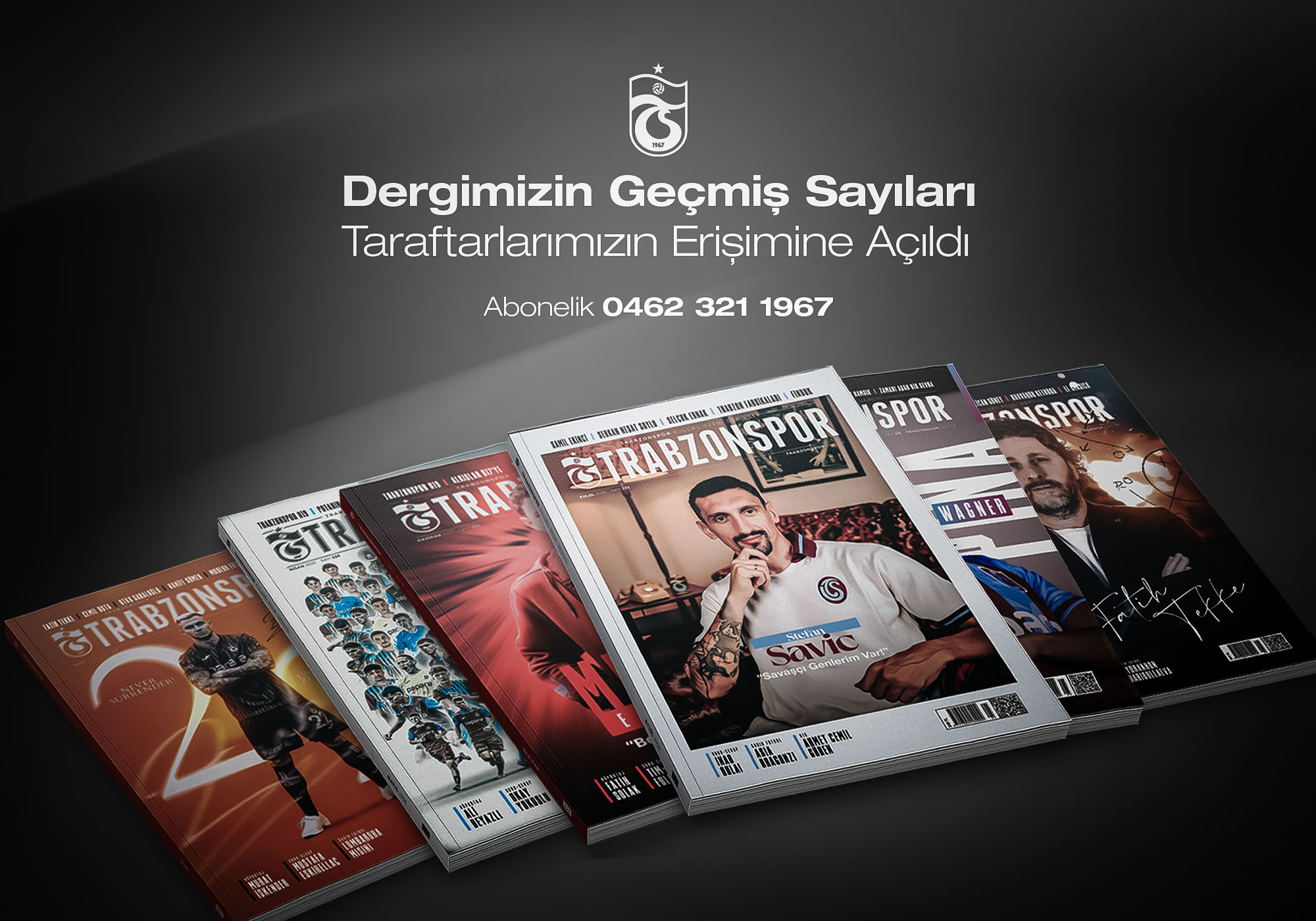 Dergimizin Geçmiş Sayıları Taraftarlarımızın Erişimine Açıldı