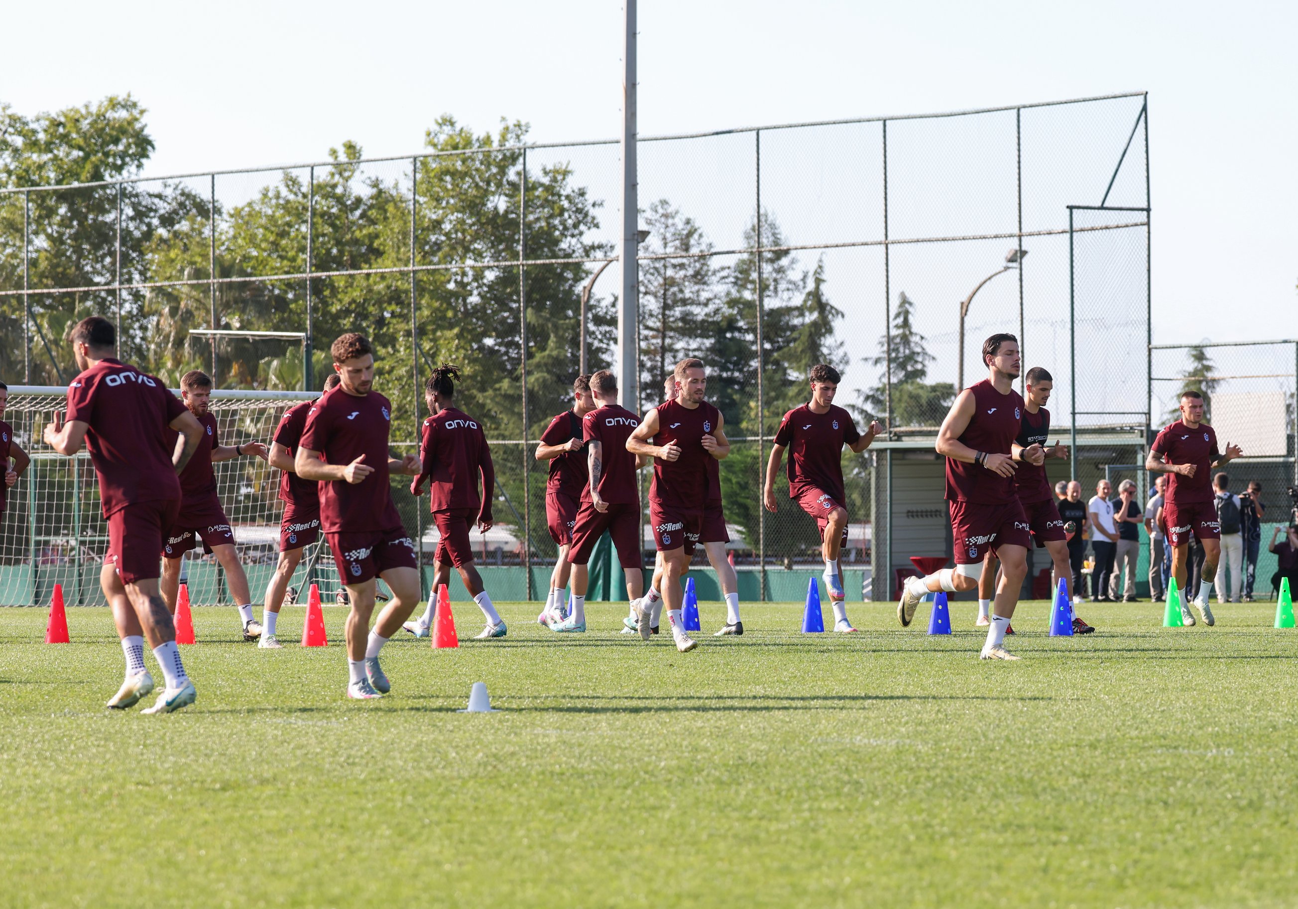 Our evening training session is complete.