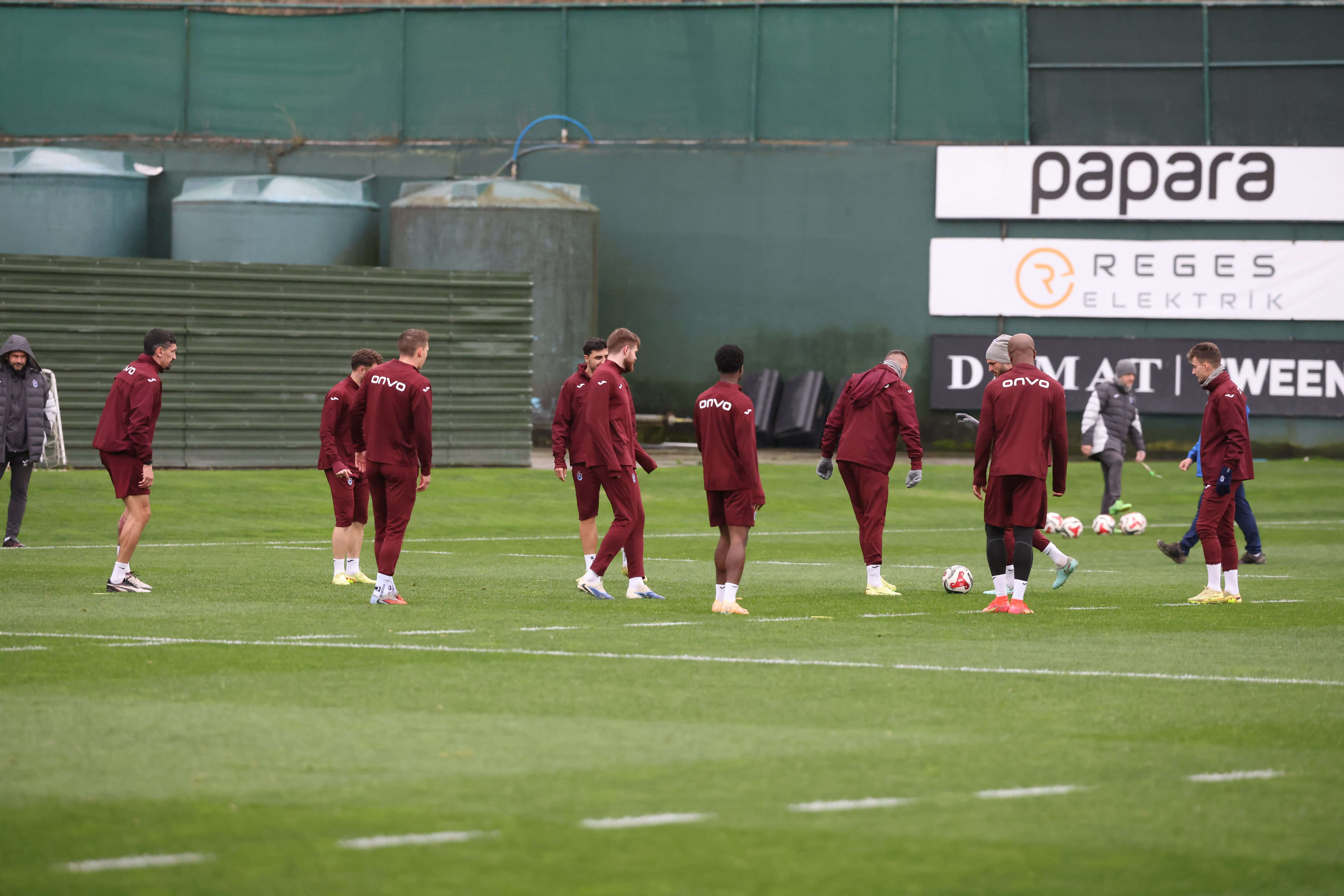 Preparations ahead of the match against Beşiktaş continue