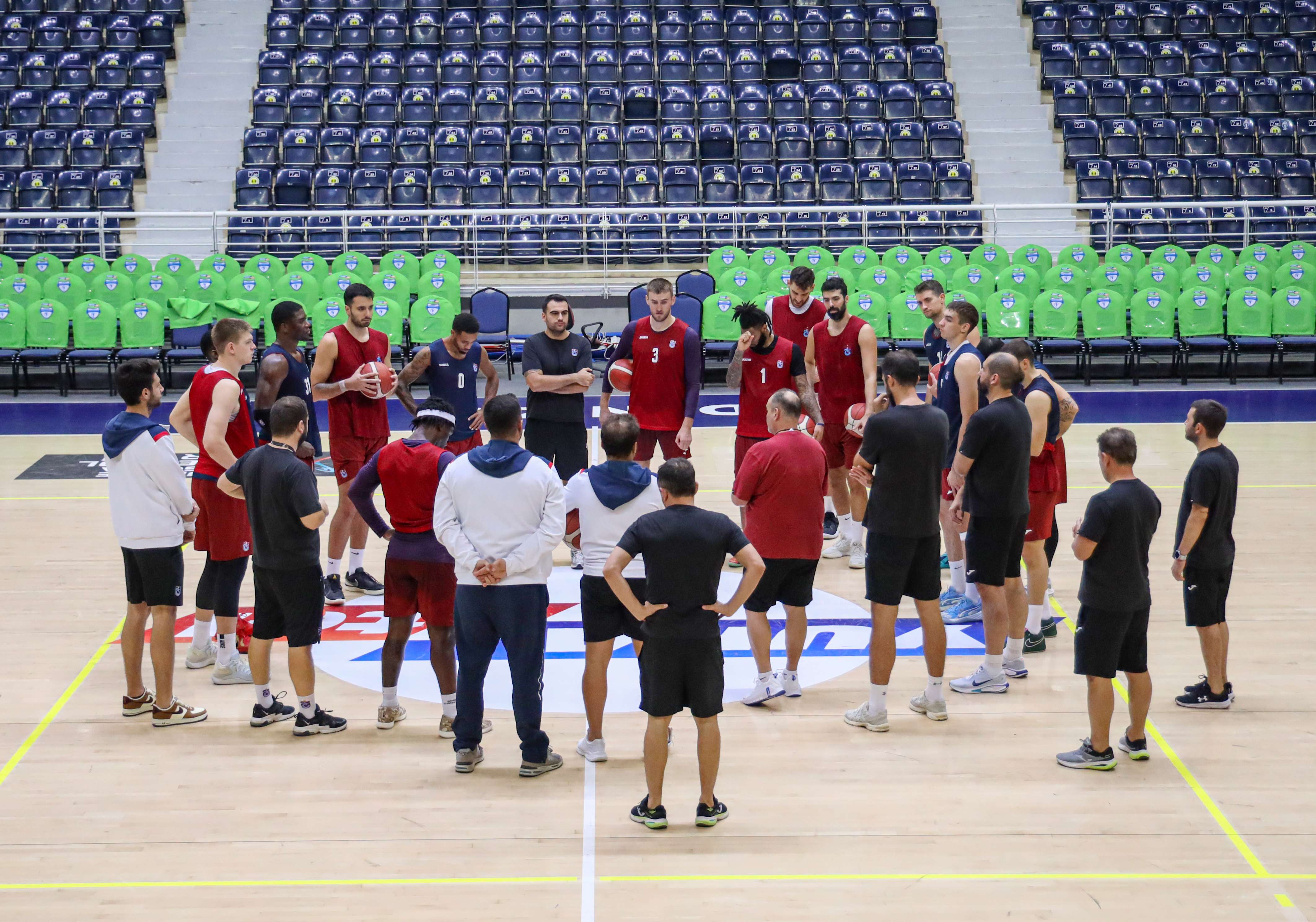Basketbol takımımız, Yukatel Merkezefendi Belediyesi maçı hazırlıklarını tamamladı