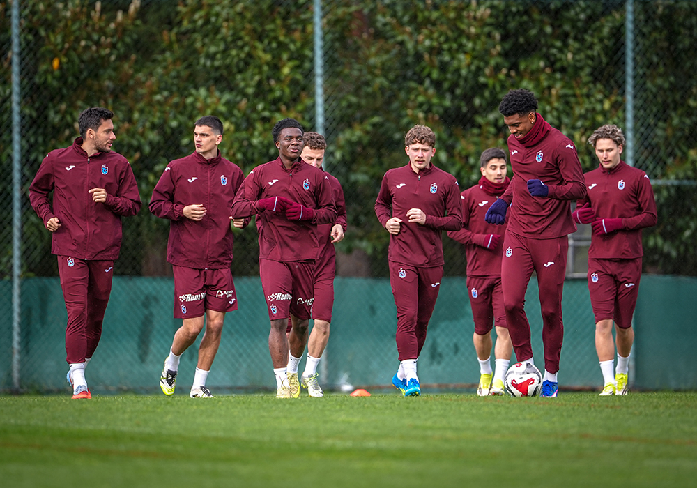 Preparations ahead of the match against Beşiktaş start