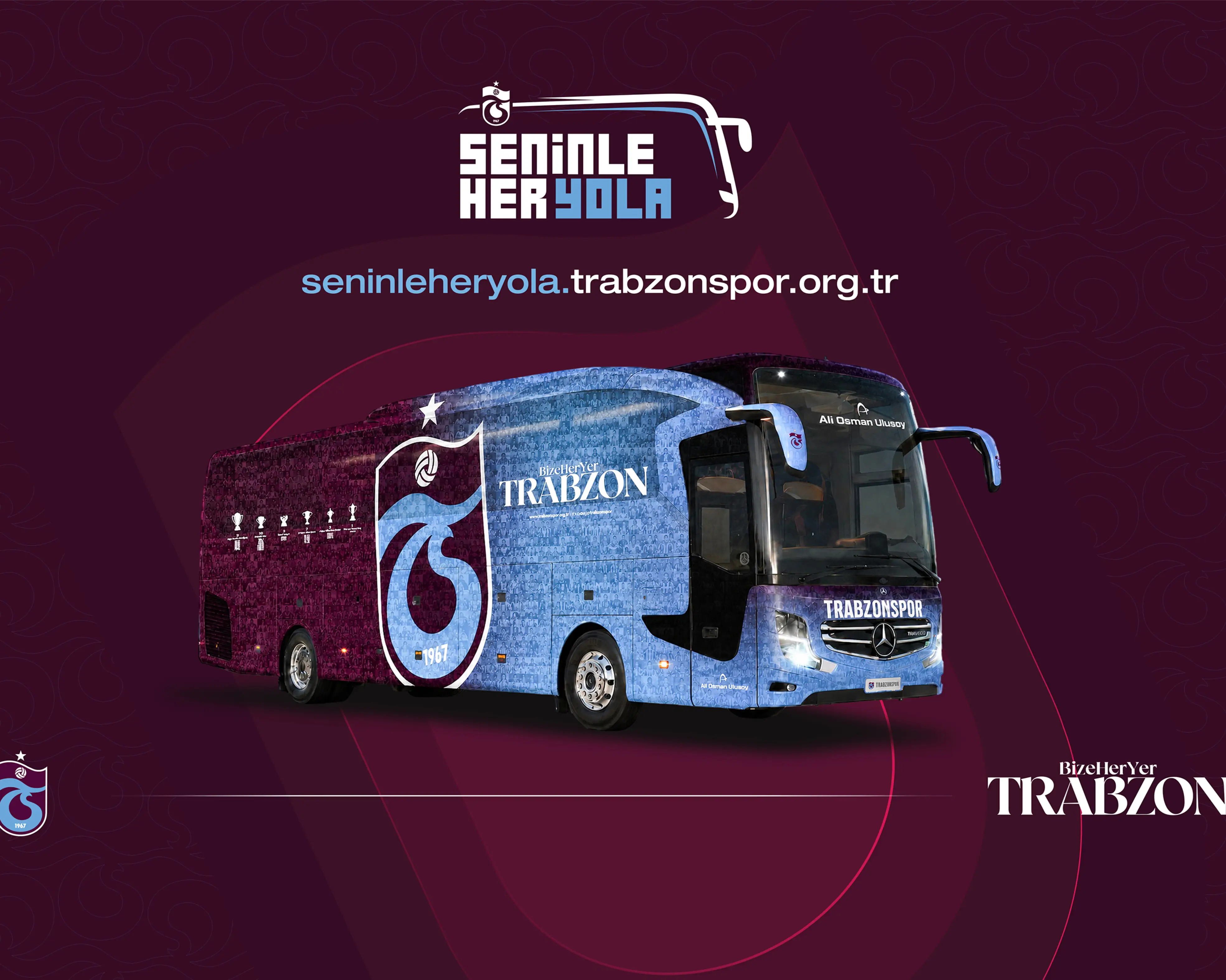 "Seninle Her Yola" ile taraftarlarımız takım otobüsümüzde yerini alıyor