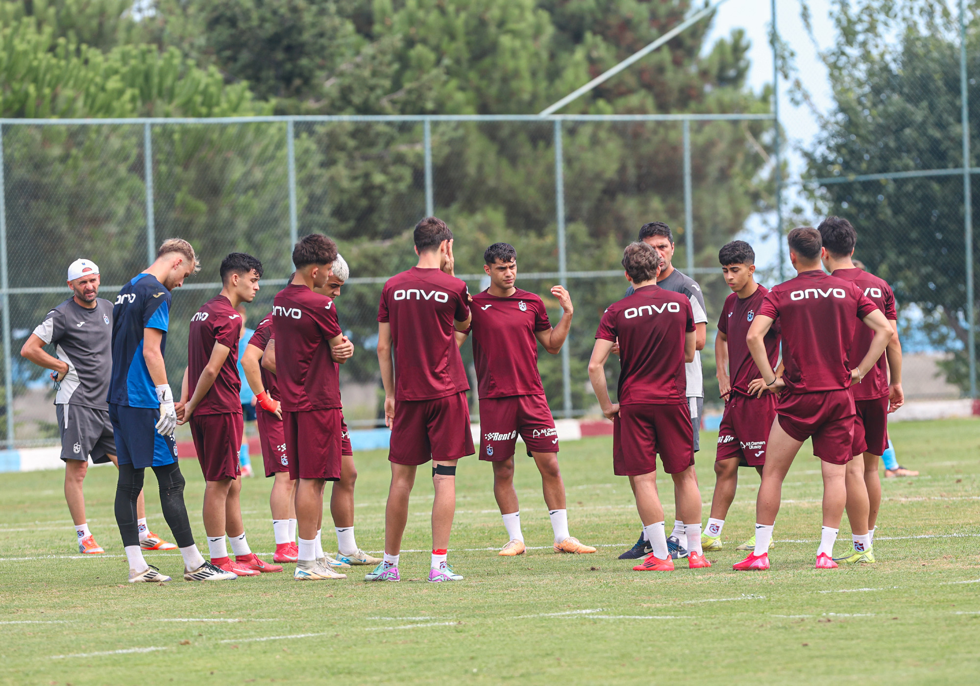 U19 Takımımız günün antrenmanını tamamladı