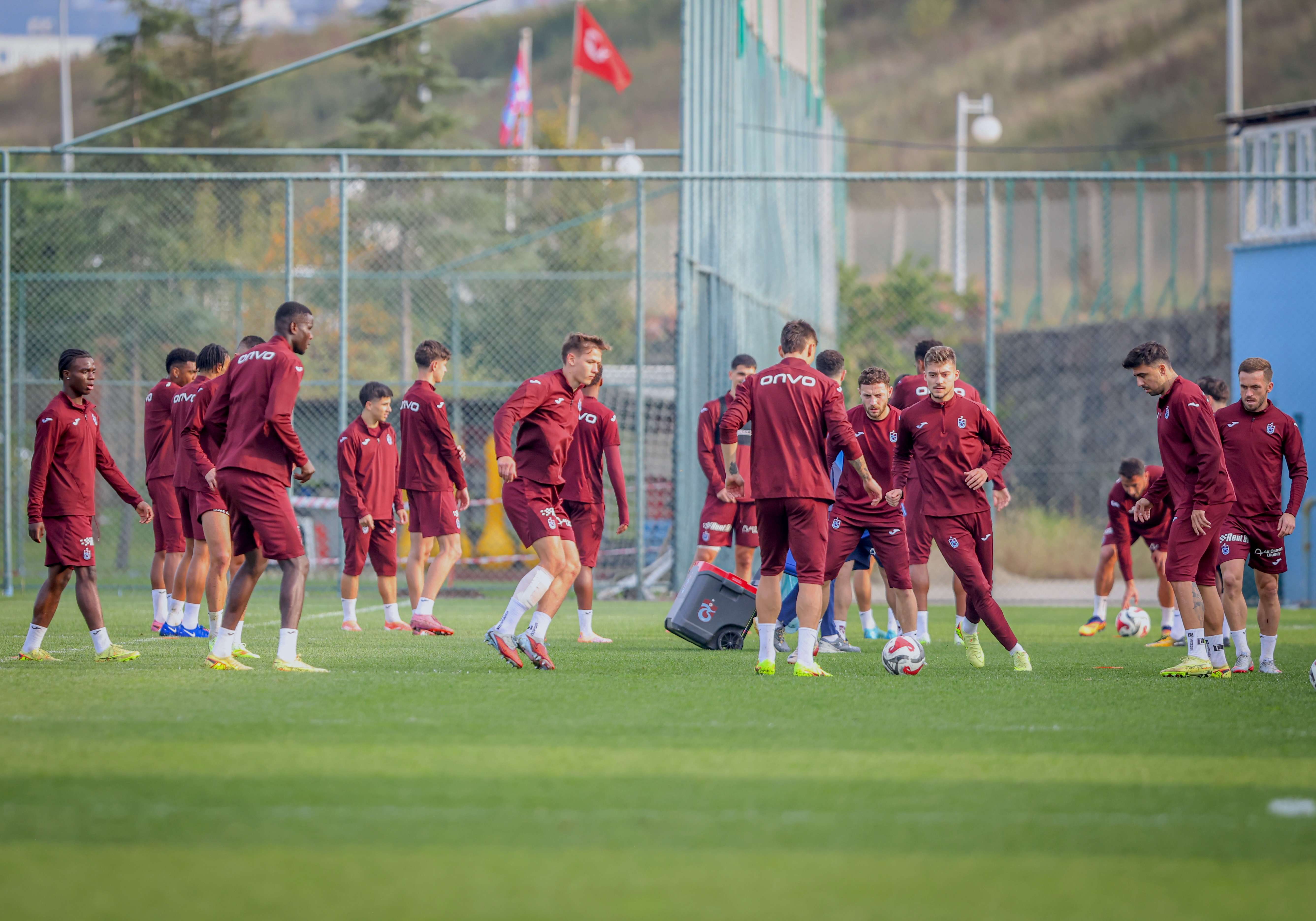 Corendon Alanyaspor maçı hazırlıklarımız devam ediyor