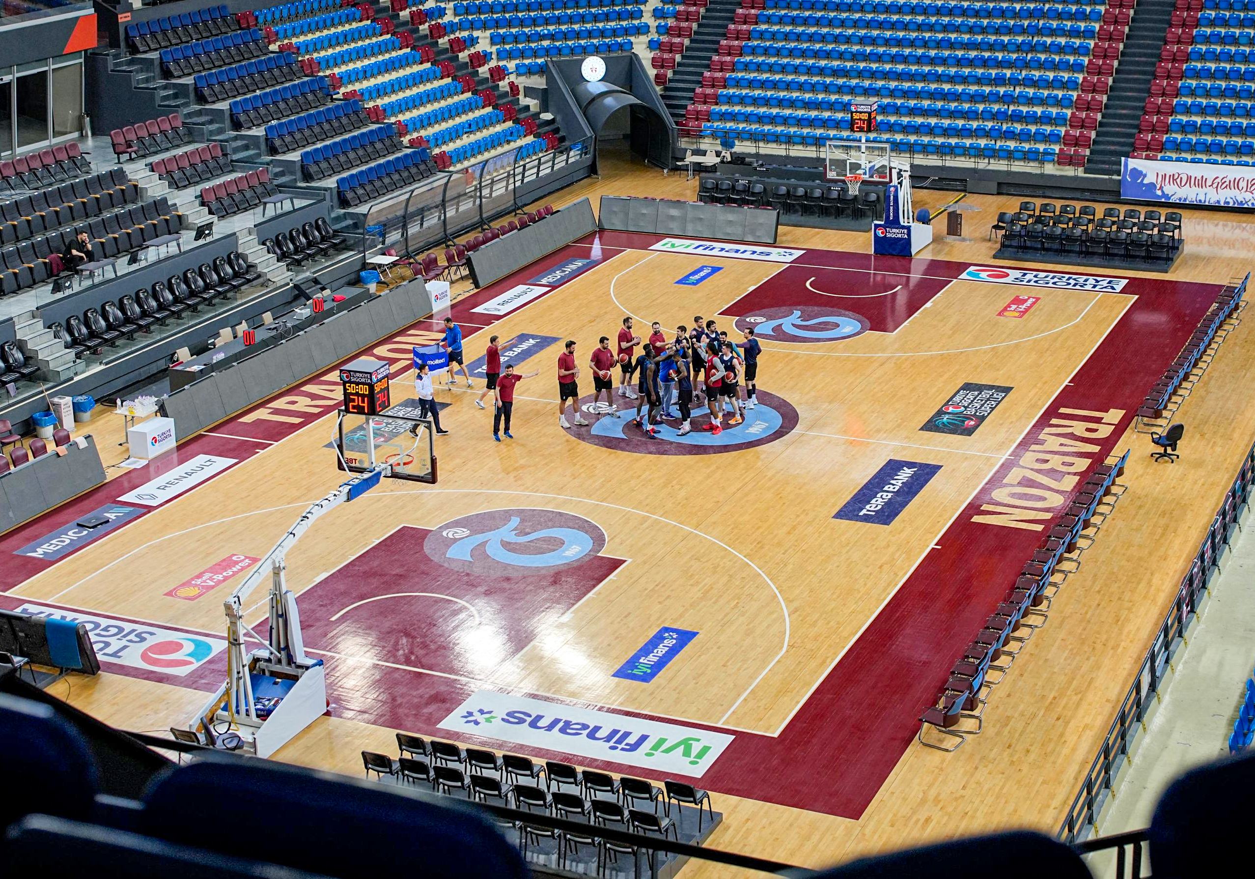 Basketbol Takımımız, Türk Telekom maçı hazırlıklarını sürdürüyor
