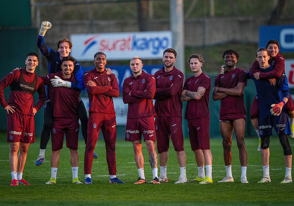 Preparations ahead of the match against Corendon Alanyaspor start