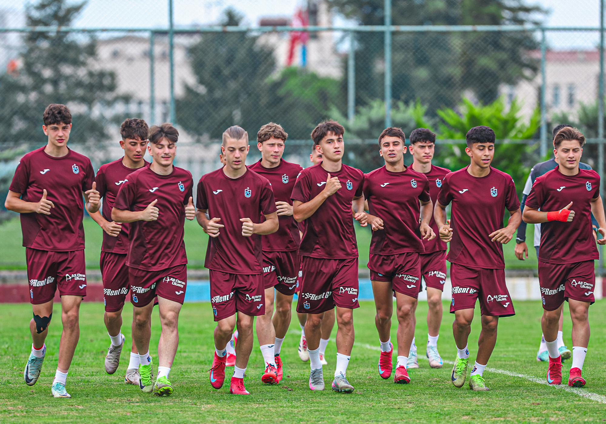 U19 Takımımız günün antrenmanını tamamladı