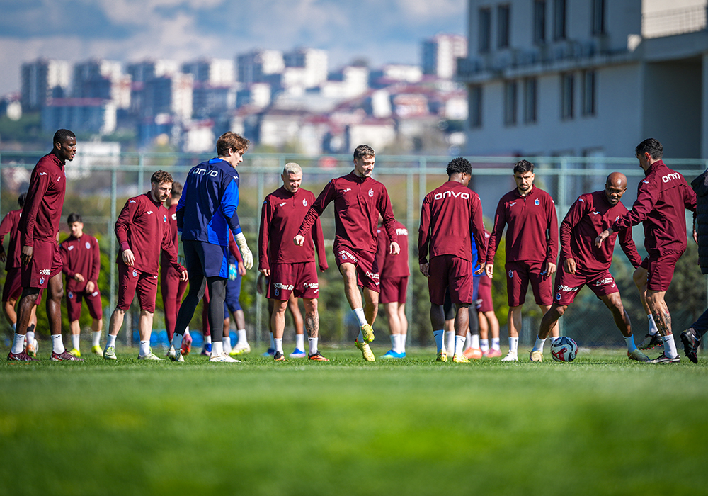 Preparations ahead of the match against Samsunspor continue