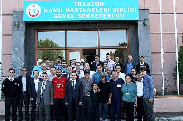 Oyuncularımızdan anlamlı ziyaret