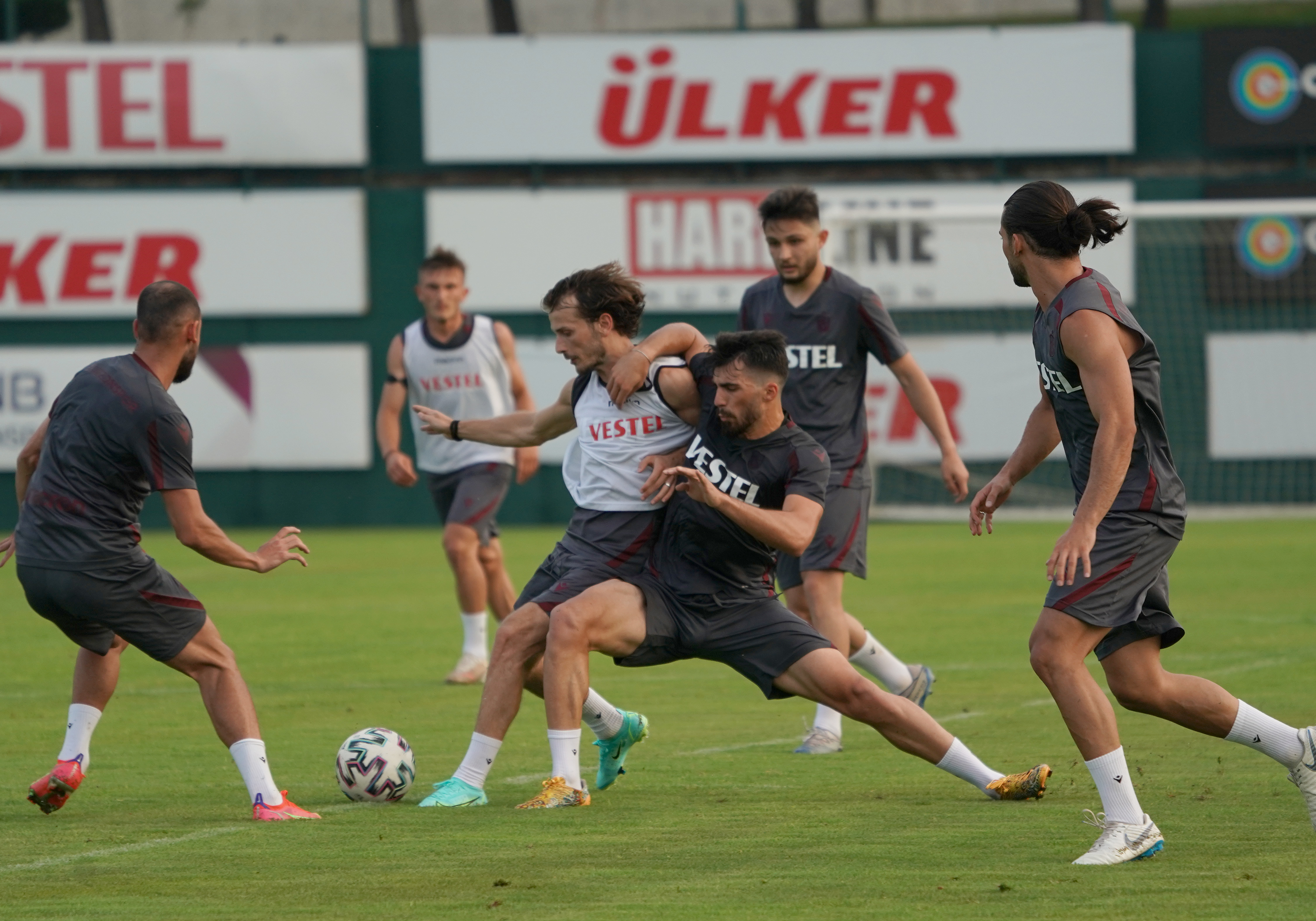 Akşam antrenmanımız tamamlandı 